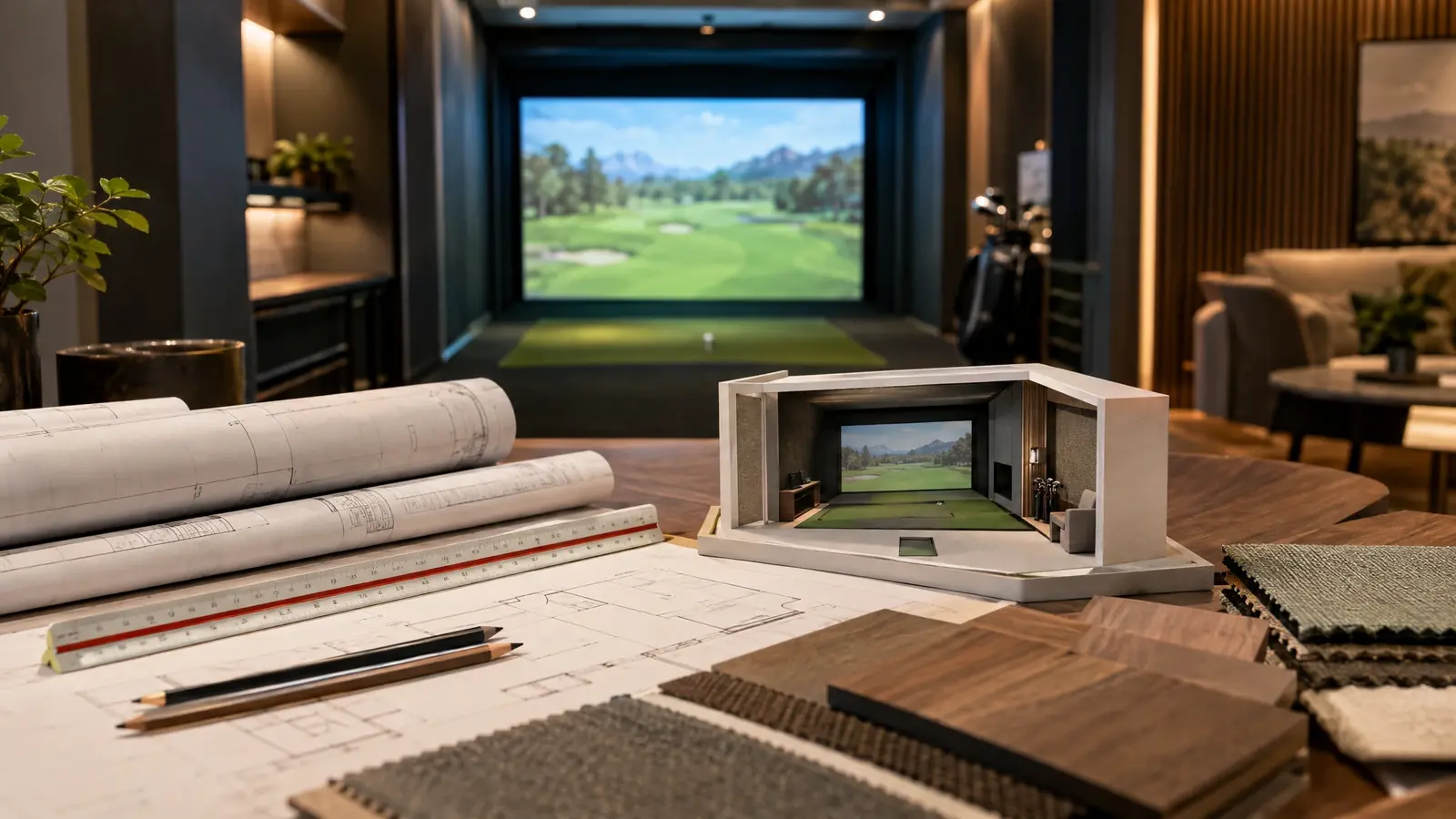 Custom Golf Simulator Design & Consultation golf simulator service