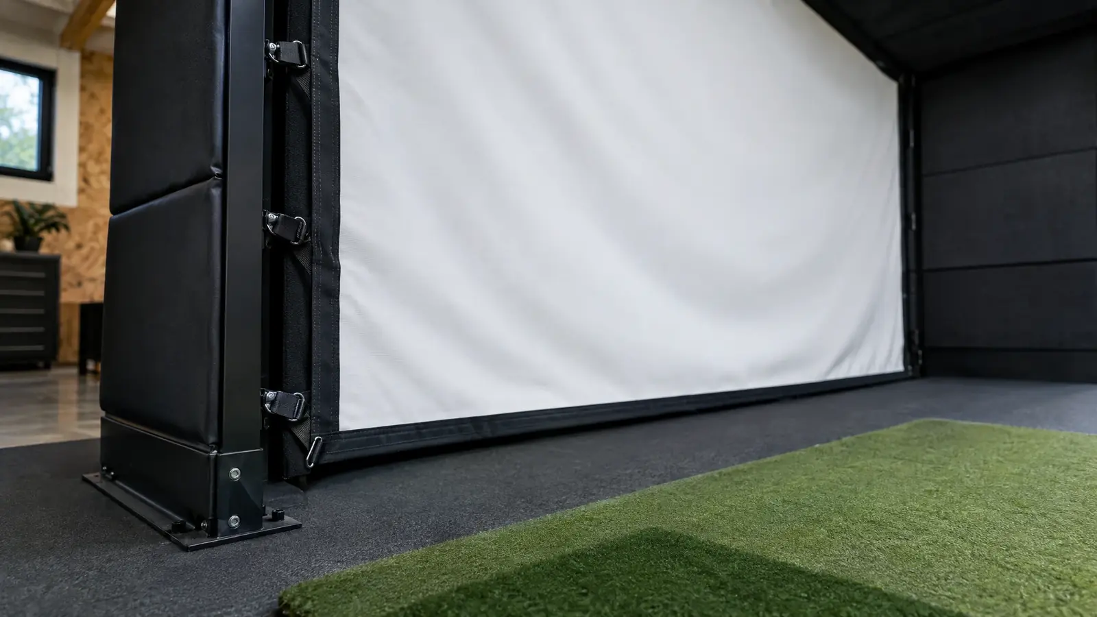 Golf Simulator Enclosures & Impact Screens golf simulator service