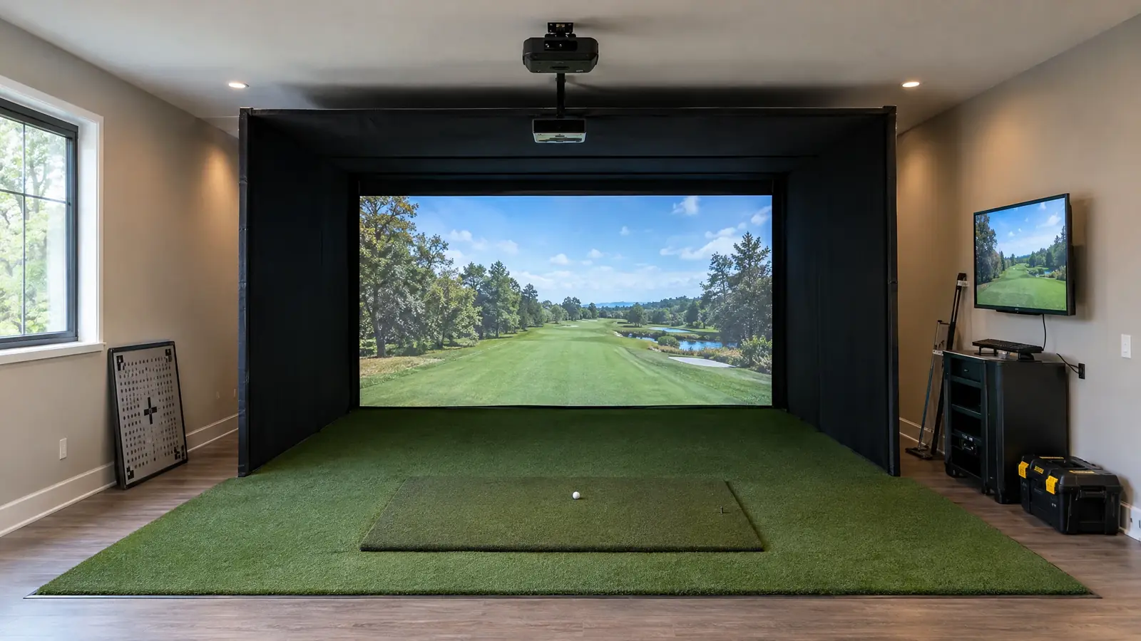 Golf Simulator Installation golf simulator service