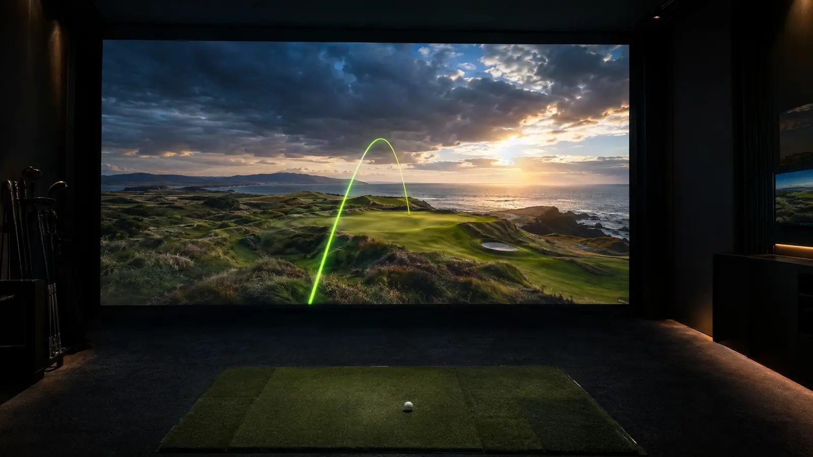 Golf Simulator Software & Courses golf simulator service
