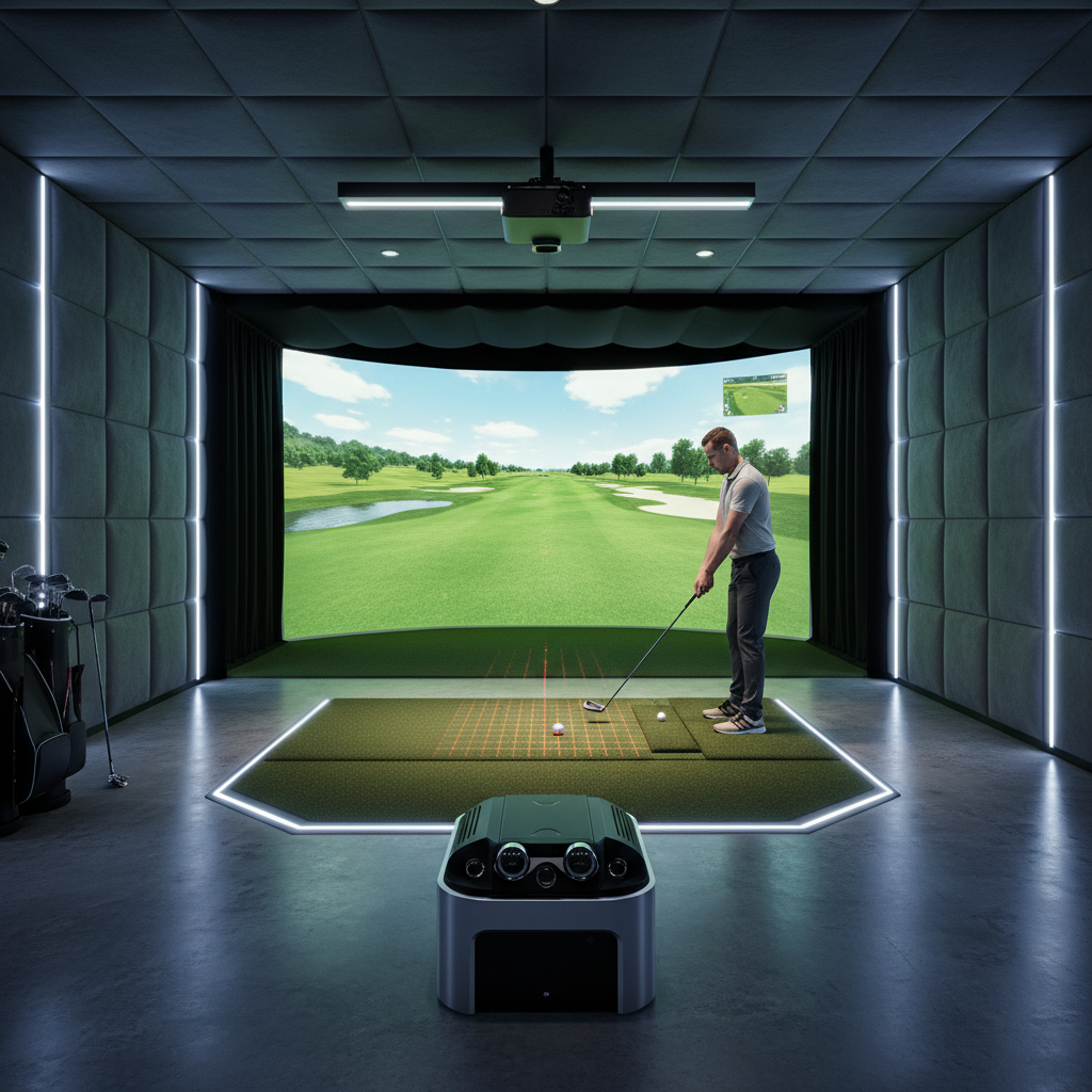 Arrington Commercial Golf Simulator Installation