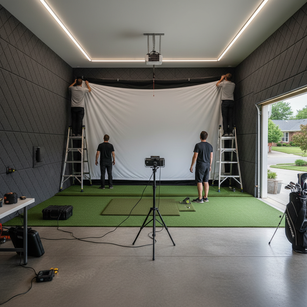 Arrington Custom Golf Simulators